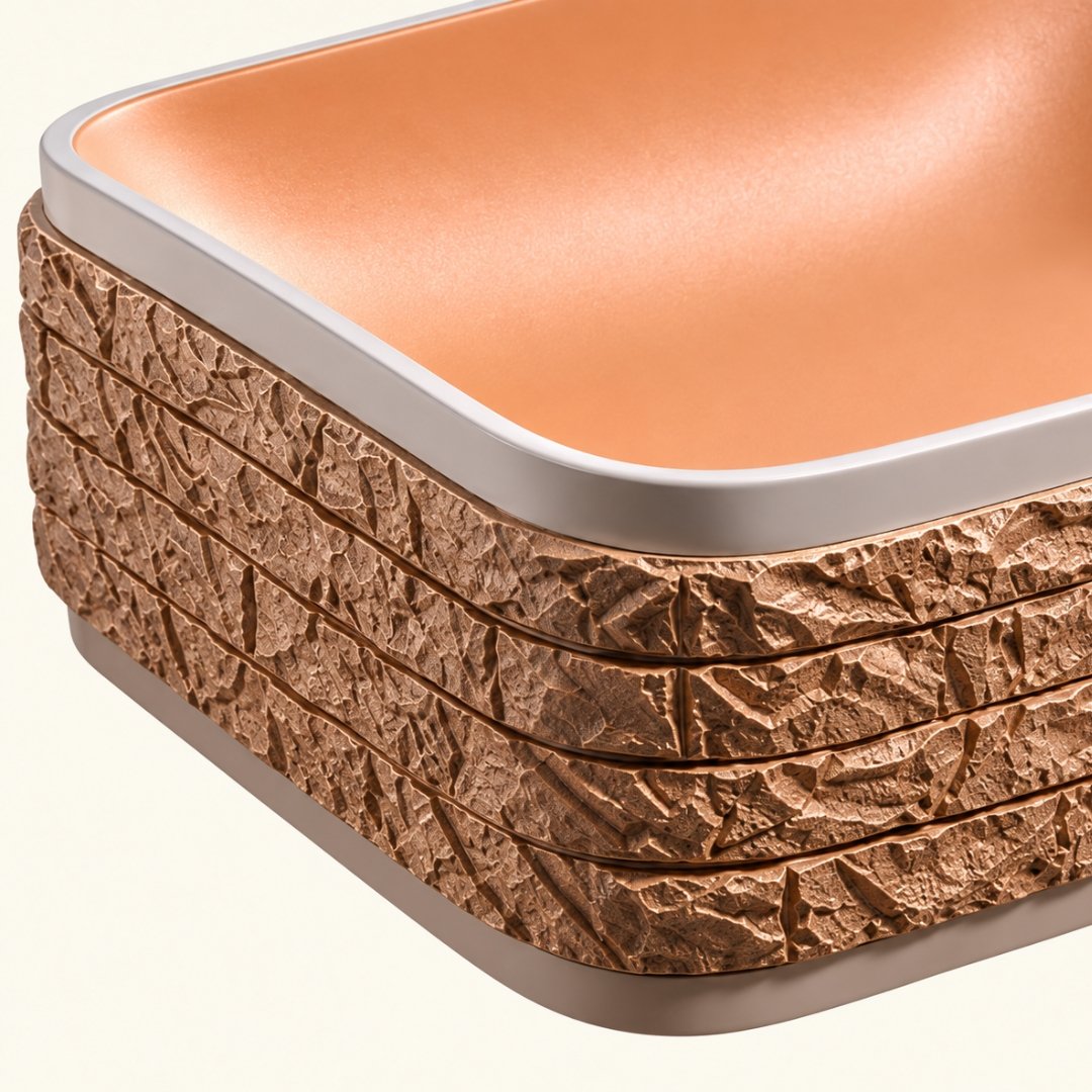 SMART - 006, table top basin (view 4)